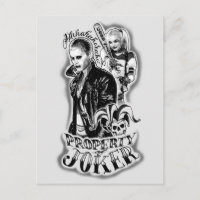 Suicide Squad | Joker & Harley Airbrush Tattoo