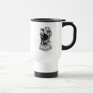 Suicide Squad Joker & Harley Airbrush Tattoo Travel Mug