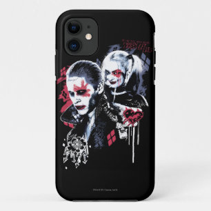 Suicide Squad   Joker & Harley Painted Graffiti iPhone 11 Case
