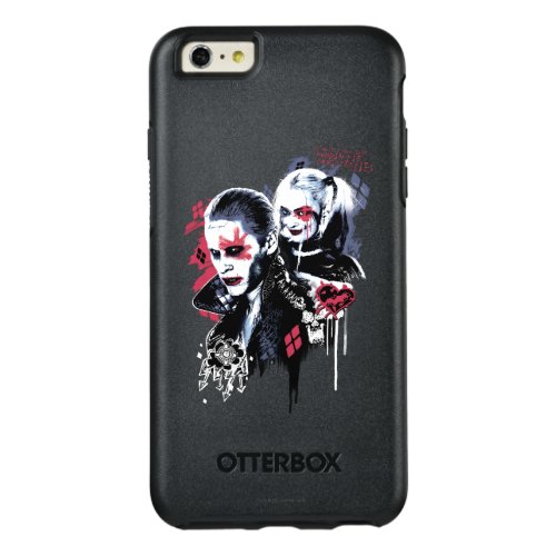 Suicide Squad  Joker  Harley Painted Graffiti OtterBox iPhone 66s Plus Case