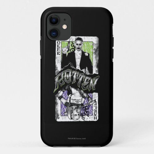 Suicide Squad  Joker  Harley Rotten iPhone 11 Case