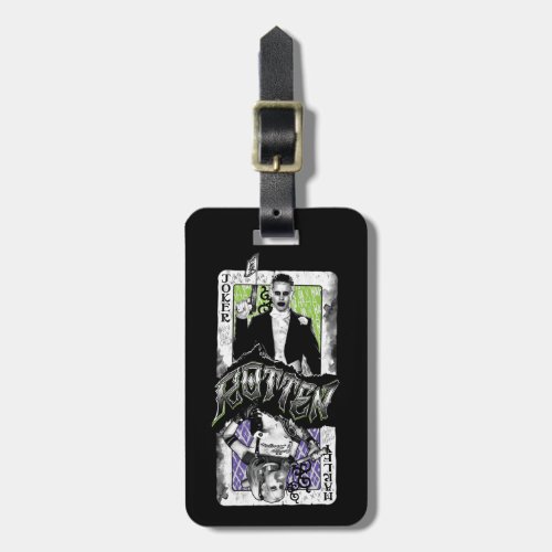 Suicide Squad  Joker  Harley Rotten Luggage Tag