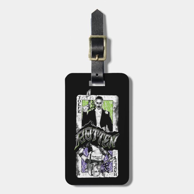 Suicide Squad | Joker & Harley Rotten Luggage Tag (Front Vertical)