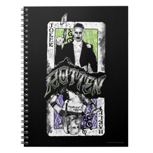 Suicide Squad  Joker  Harley Rotten Notebook