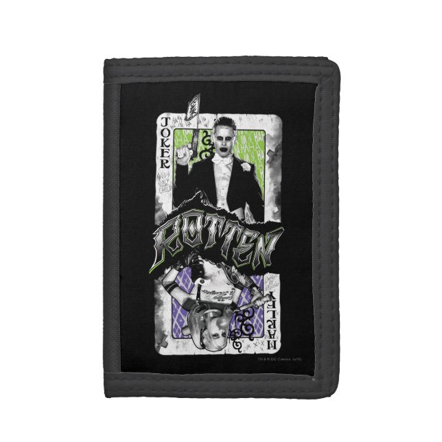 Suicide Squad | Joker & Harley Rotten Wallet (Front Vertical)