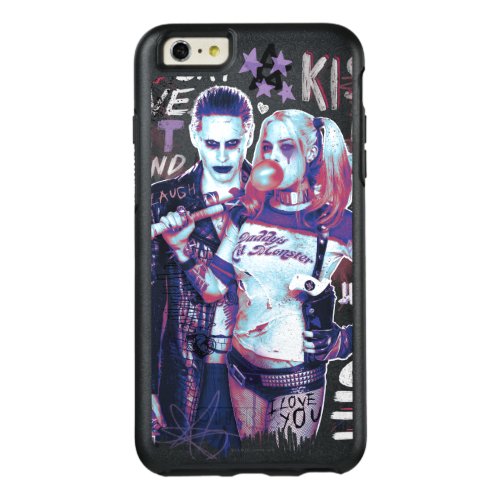 Suicide Squad  Joker  Harley Typography Photo OtterBox iPhone 66s Plus Case