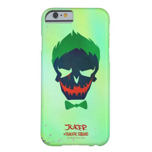 Suicide Squad  Joker Head Icon Barely There iPhone 6 Case