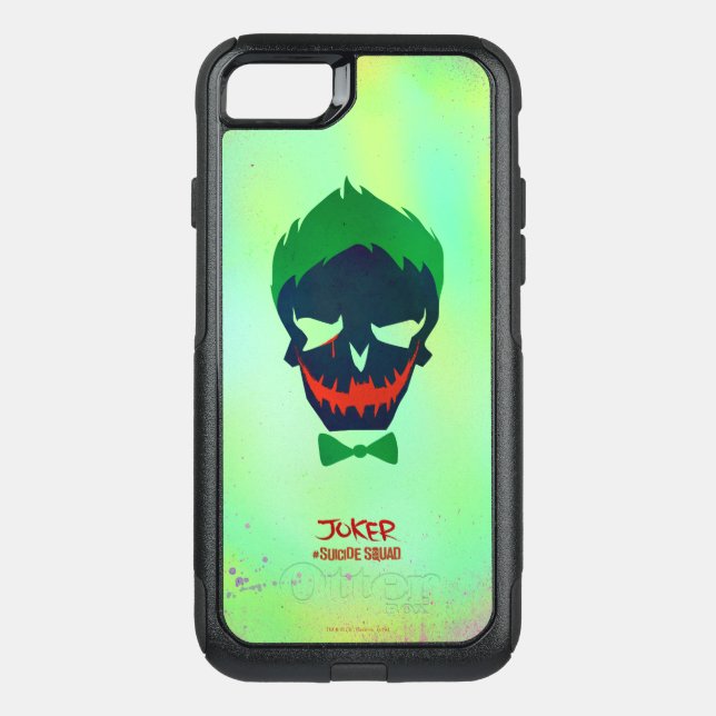 Suicide Squad | Joker Head Icon Otterbox iPhone Case (Back)