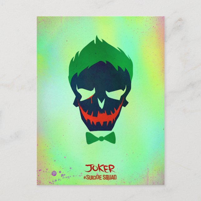 Suicide Squad | Joker Head Icon Postcard (Front)