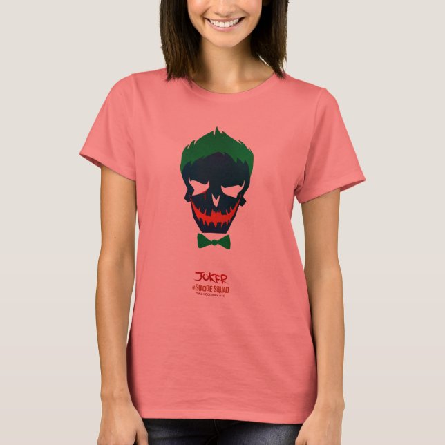 Suicide Squad | Joker Head Icon T-Shirt (Front)