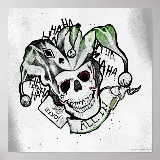 Suicide Squad | Joker Skull 