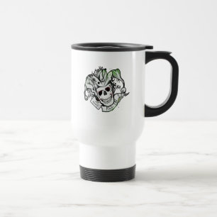 Suicide Squad Joker Skull "All In" Tattoo Art Travel Mug
