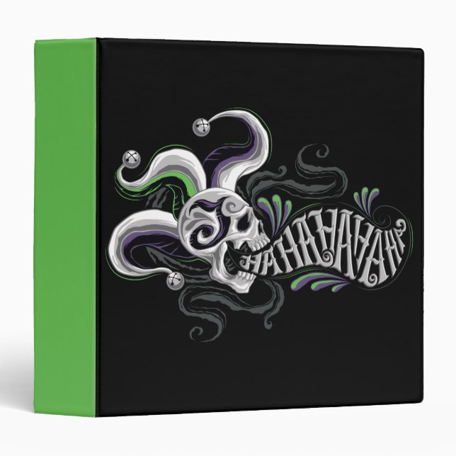 Suicide Squad | Joker Skull - Haha Binder (Front/Spine)