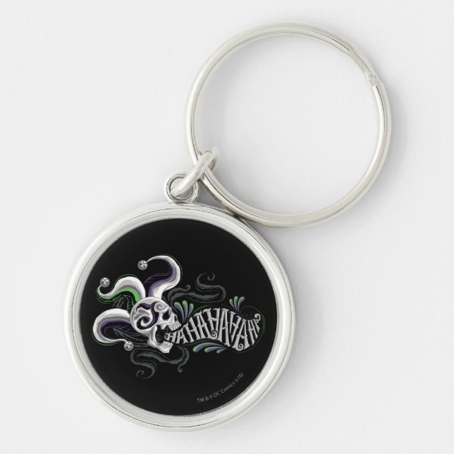 Suicide Squad | Joker Skull - Haha Keychain (Front)