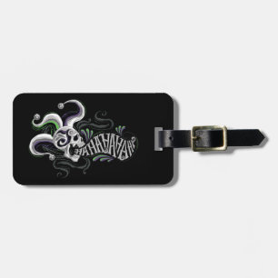 Suicide Squad   Joker Skull - Haha Luggage Tag