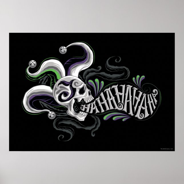 Suicide Squad | Joker Skull - Haha Poster (Front)