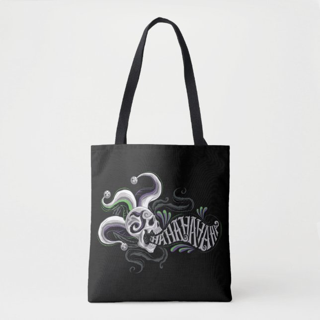 Suicide Squad | Joker Skull - Haha Tote Bag (Front)