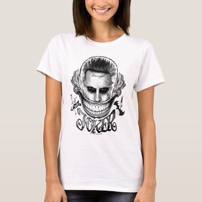 Suicide Squad | Joker Smile 2 T-Shirt (Front)