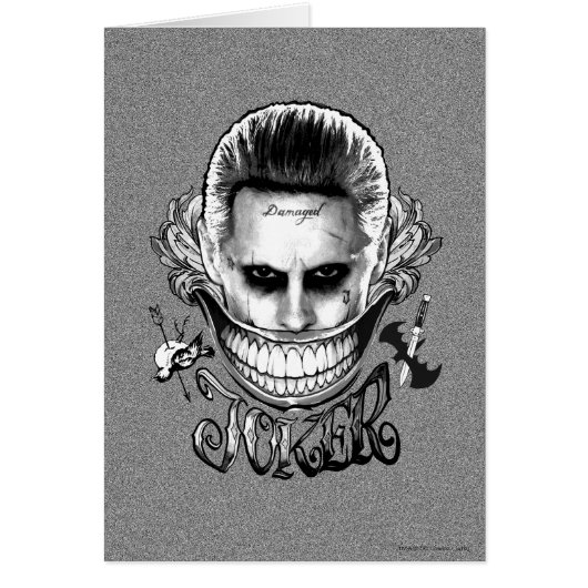 Suicide Squad | Joker Smile Cards (Front)