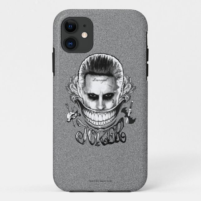 Suicide Squad | Joker Smile Case-Mate iPhone Case (Back)