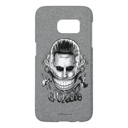 Suicide Squad  Joker Smile Samsung Galaxy S7 Case