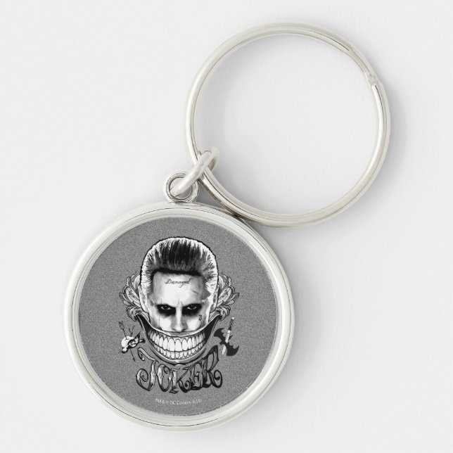 Suicide Squad | Joker Smile Keychain (Front)