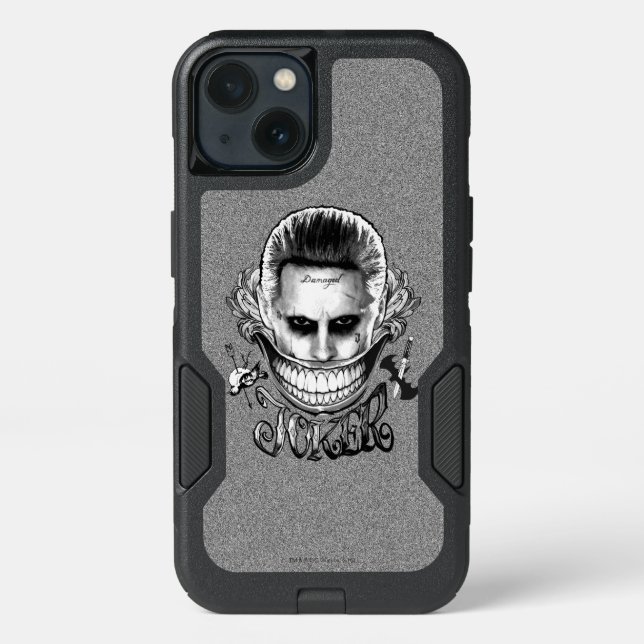 Suicide Squad | Joker Smile Otterbox iPhone Case (Back)