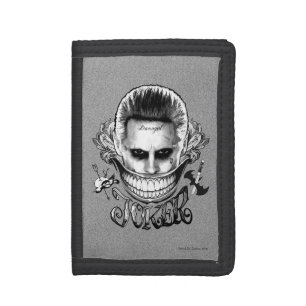 Suicide Squad Joker Smile Tri-fold Wallet