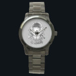 Suicide Squad | Joker Smile Watch<br><div class="desc">Suicide Squad - The Joker with usual big open mouthed smile as portrayed by Jared Leto. Damaged tattoo on forehead.</div>