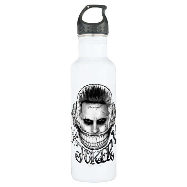 Suicide Squad | Joker Smile Water Bottle (Front)