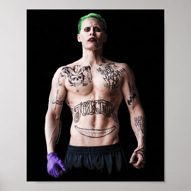 Suicide Squad Joker Stance Black  Poster (Front)