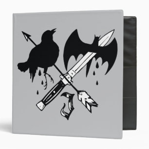 Suicide Squad Joker Symbol Binder