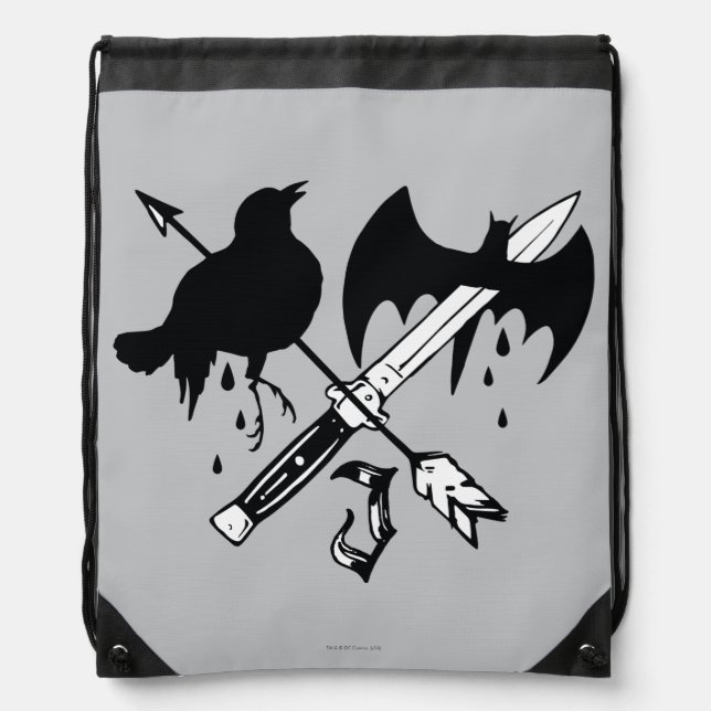 Suicide Squad | Joker Symbol Drawstring Bag (Front)