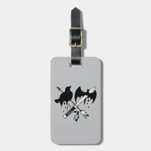 Suicide Squad Joker Symbol Luggage Tag