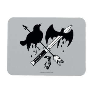 Suicide Squad Joker Symbol Magnet