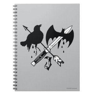 Suicide Squad   Joker Symbol Notebook