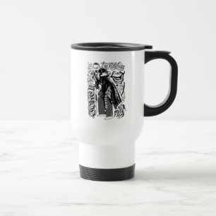 Suicide Squad Joker Typography Photo Travel Mug