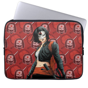 Suicide Squad Katana Comic Book Art Laptop Sleeve