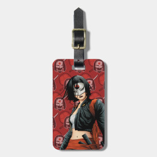 Suicide Squad Katana Comic Book Art Luggage Tag
