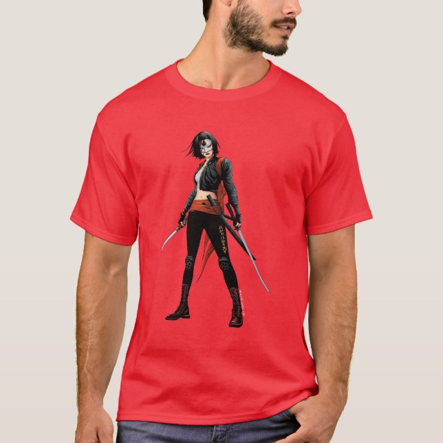 Suicide Squad | Katana Comic Book Art T-Shirt (Front)