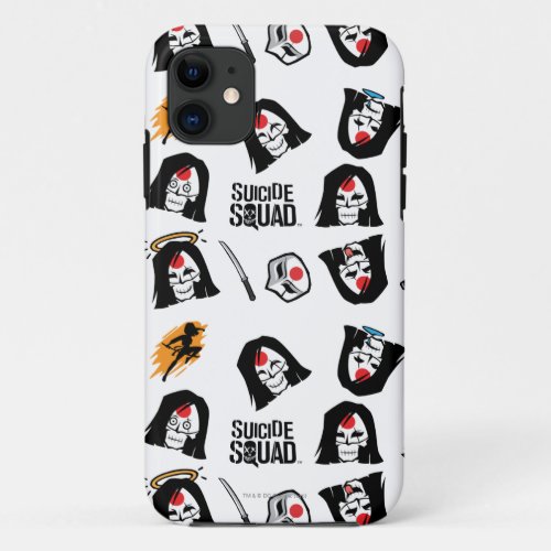 Suicide Squad  Katana Emoji Pattern iPhone 11 Case