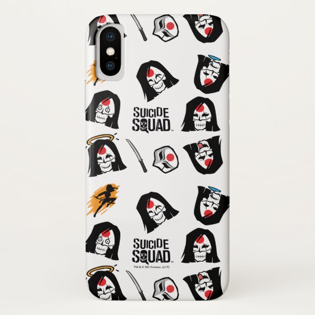 Suicide Squad | Katana Emoji Pattern Case-Mate iPhone Case (Back)