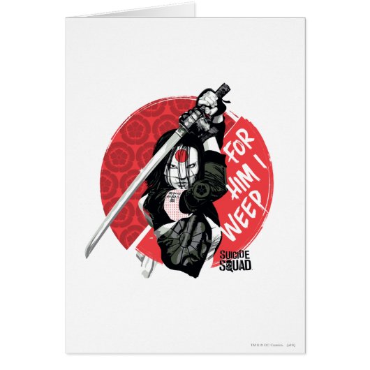 Suicide Squad | Katana "For Him I Weep" (Front)