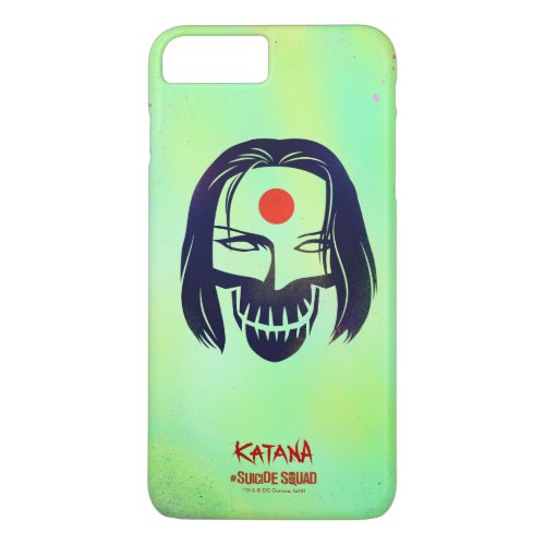 Suicide Squad  Katana Head Icon iPhone 8 Plus7 Plus Case