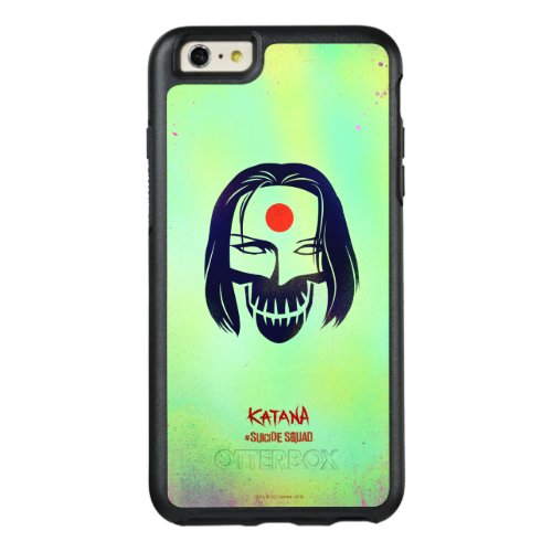 Suicide Squad  Katana Head Icon OtterBox iPhone 66s Plus Case