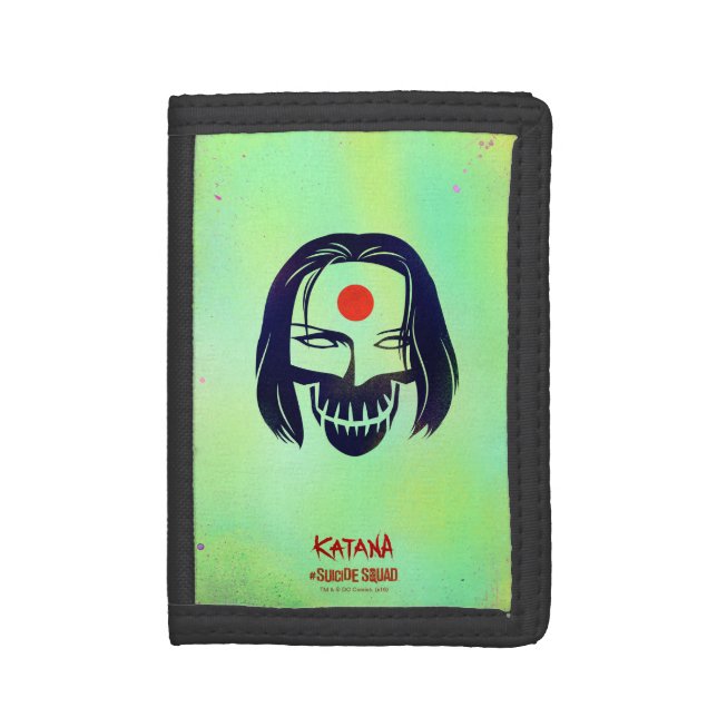 Suicide Squad | Katana Head Icon Wallet (Front Vertical)