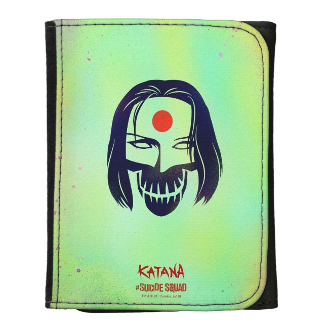 Suicide Squad | Katana Head Icon Wallet (Front Vertical)
