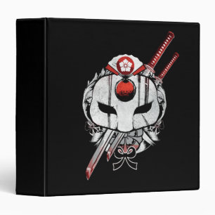 Suicide Squad Katana Mask & Swords Tattoo Art Binder