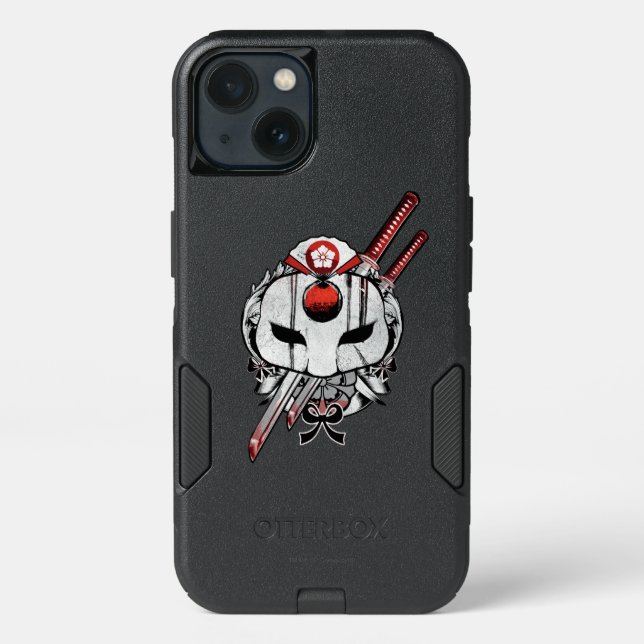 Suicide Squad | Katana Mask & Swords Tattoo Art Otterbox iPhone Case (Back)