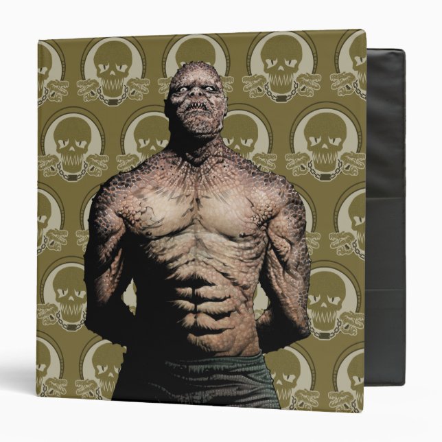 Suicide Squad | Killer Croc Comic Book Art 3 Ring Binder (Front/Inside)